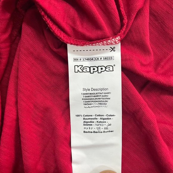 NWOT Kappa 1pc T-shirt - Picture 3 of 4